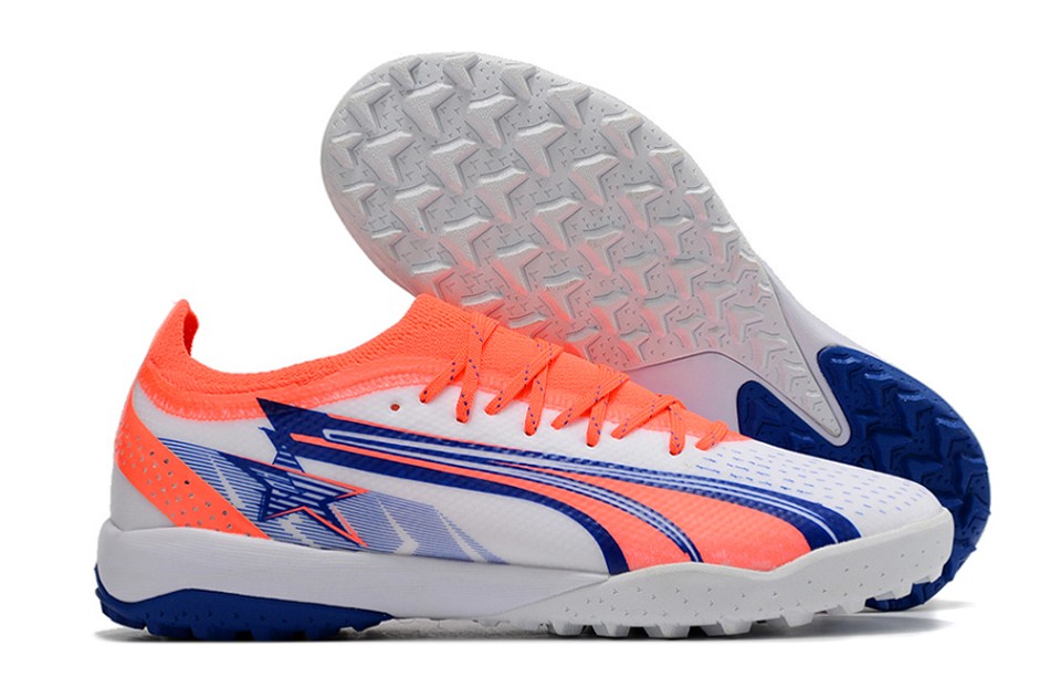 Puma Ultra Ultimate TF - blanc bleu rose